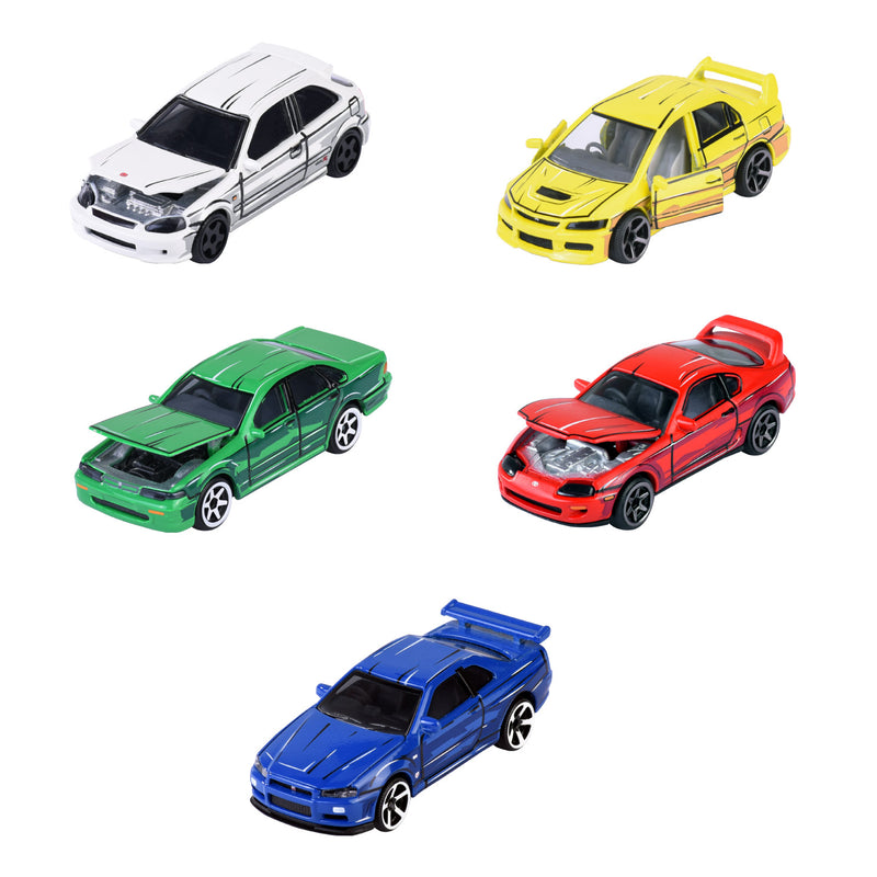 Load image into Gallery viewer, Majorette japan series die-cast auto's giftpack, 5st.