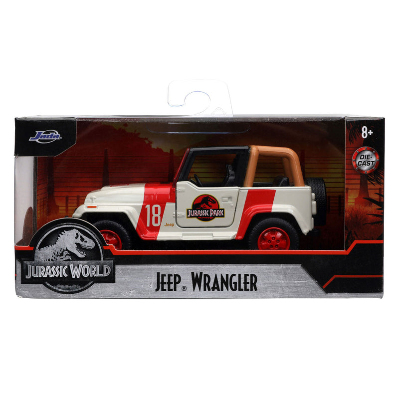 Load image into Gallery viewer, Jada toys jada die-cast jurassic world jeep wrangler 1:32
