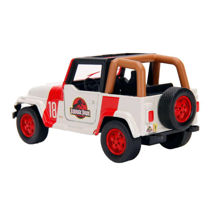 Load image into Gallery viewer, Jada toys jada die-cast jurassic world jeep wrangler 1:32