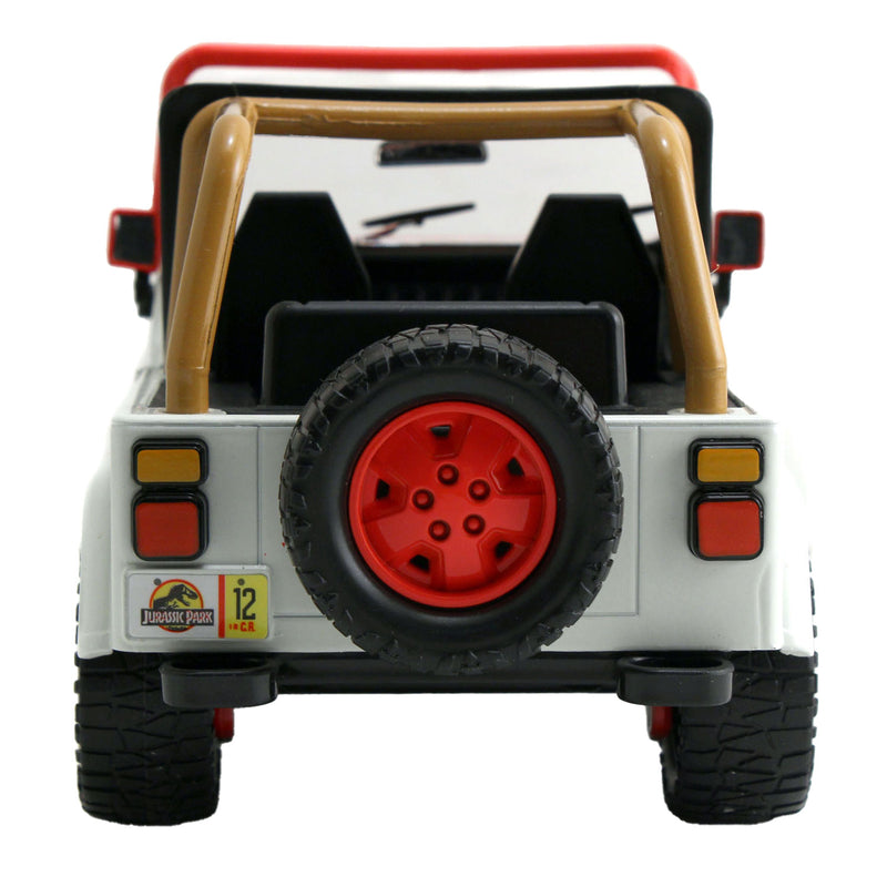 Load image into Gallery viewer, Jada toys jada die-cast jurassic world 1992 jeep wrangler 1:24