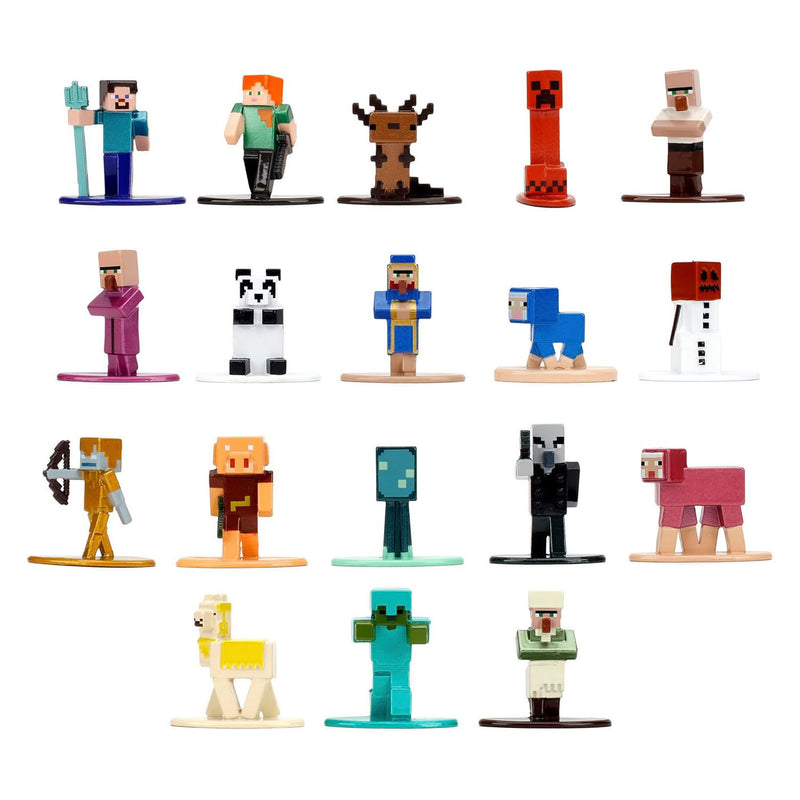 Load image into Gallery viewer, Jada toys minecraft multi-pack nanofiguren wave 13 - 18dlg.