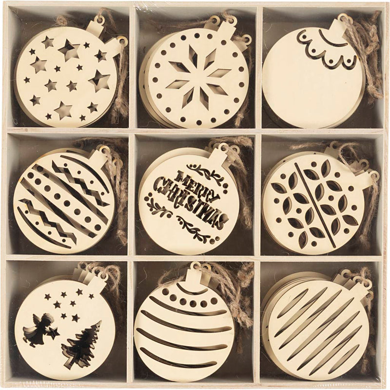 Afbeelding laden in galerijviewer, Https: www.cchobby.nl kerstdecoratie-afm-7-9-cm-dikte-4-mm-90-stuk-1-doos