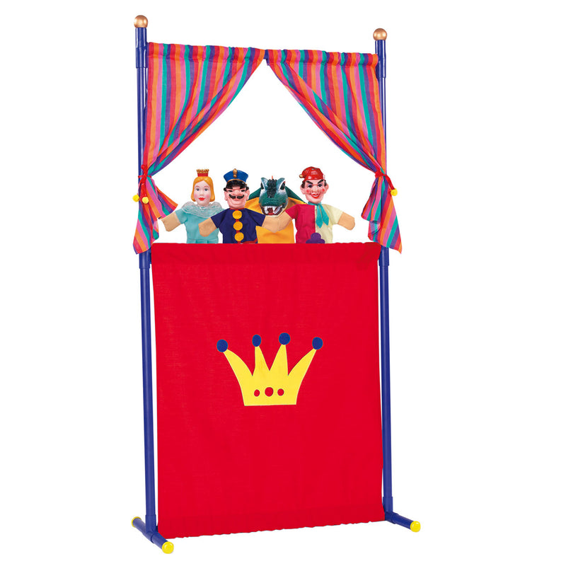 Load image into Gallery viewer, Simba Poppen Theater met 4 Handpoppen