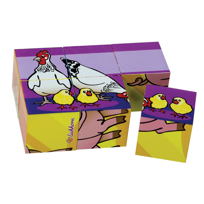 Load image into Gallery viewer, Eichhorn blokpuzzel, 6dlg.