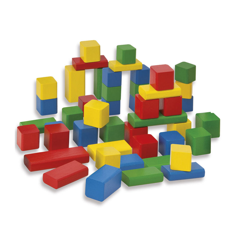 Load image into Gallery viewer, Eichhorn heros gekleurde houten blokken 50 stuks