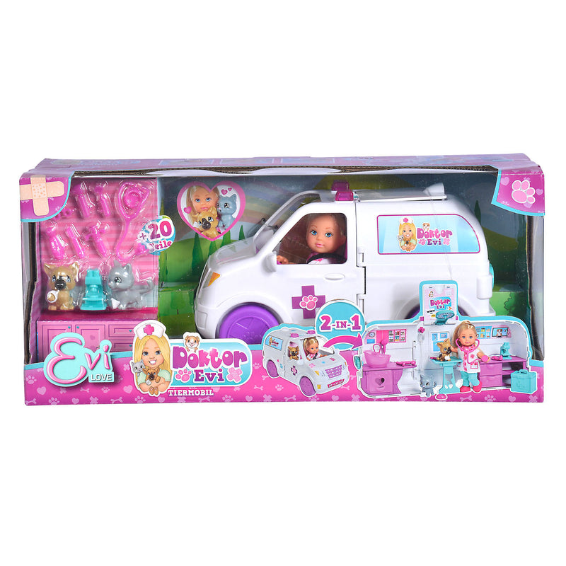 Load image into Gallery viewer, Evi Love Dokter Dierenambulance, 2in1