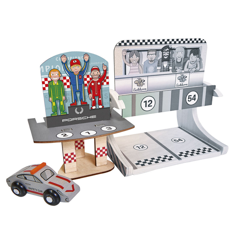 Load image into Gallery viewer, Eichhorn Houten Porsche Race Set, 14dlg.