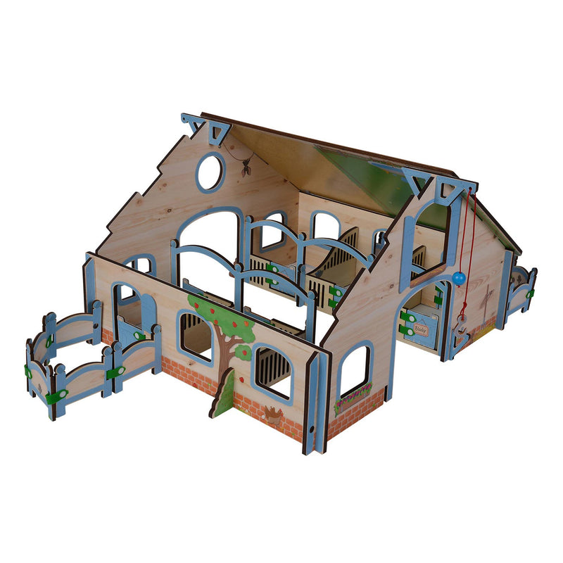 Load image into Gallery viewer, Eichhorn Houten Paardenstal, 30dlg.