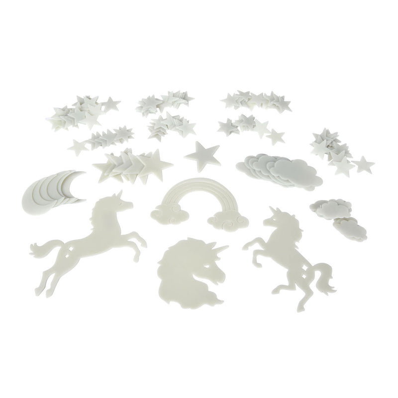 Load image into Gallery viewer, Simba Glow in the Dark Eenhoorn Set 120dlg.