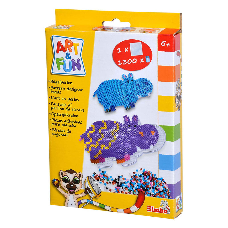 Load image into Gallery viewer, Simba art fun strijkkralen dieren set