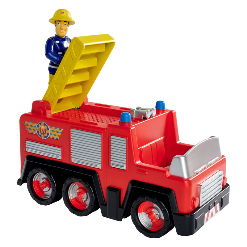 Load image into Gallery viewer, Simba brandweerman sam jupiter brandweerauto met sam figuur