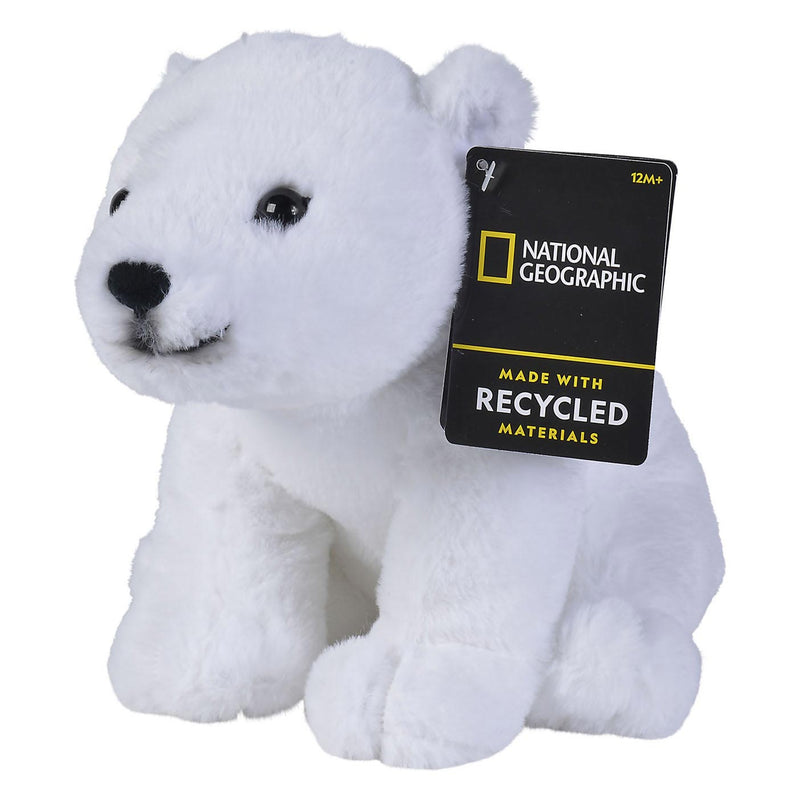 Load image into Gallery viewer, Simba National Geographic Knuffel IJsbeer, 25cm