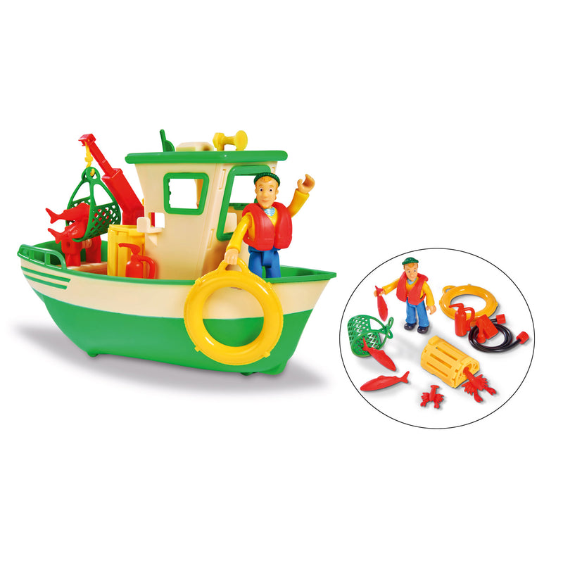 Load image into Gallery viewer, Simba brandweerman sam charlies vissersboot met figuur