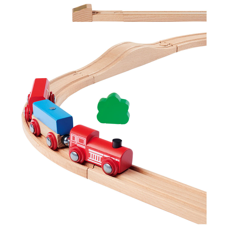 Load image into Gallery viewer, Eichhorn treinbaan met brug speelset, 33dlg.