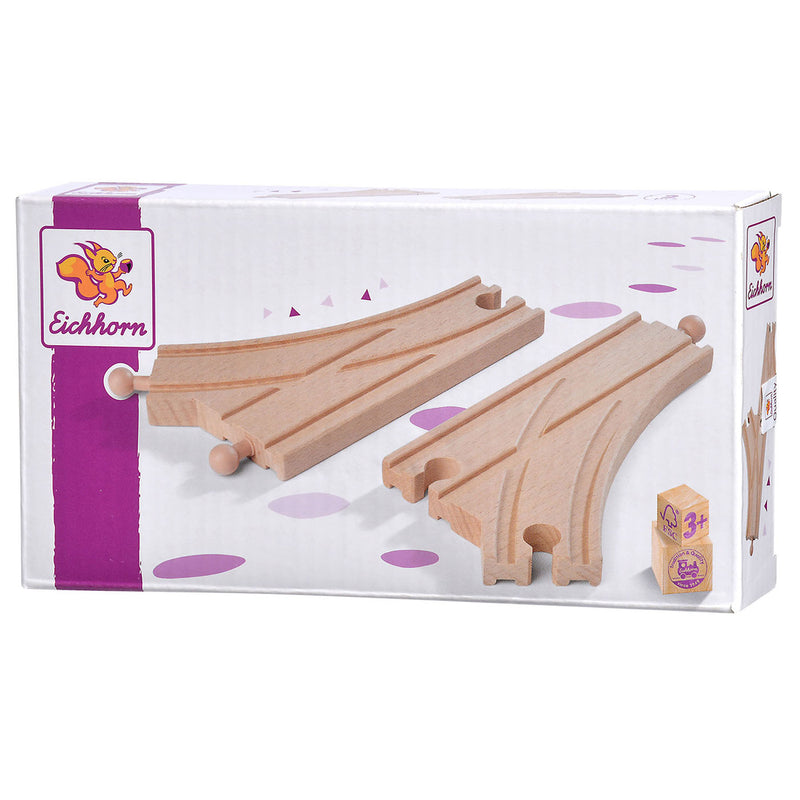 Load image into Gallery viewer, Eichhorn Treinrails Wisselspoor, 2st.