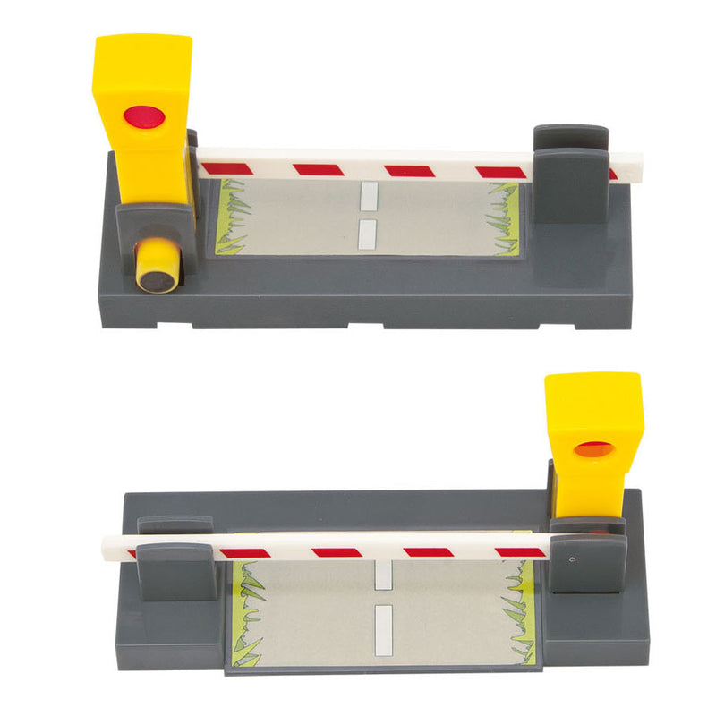 Load image into Gallery viewer, Eichhorn treinrails spoorwegovergang met slagbomen, 3dlg.