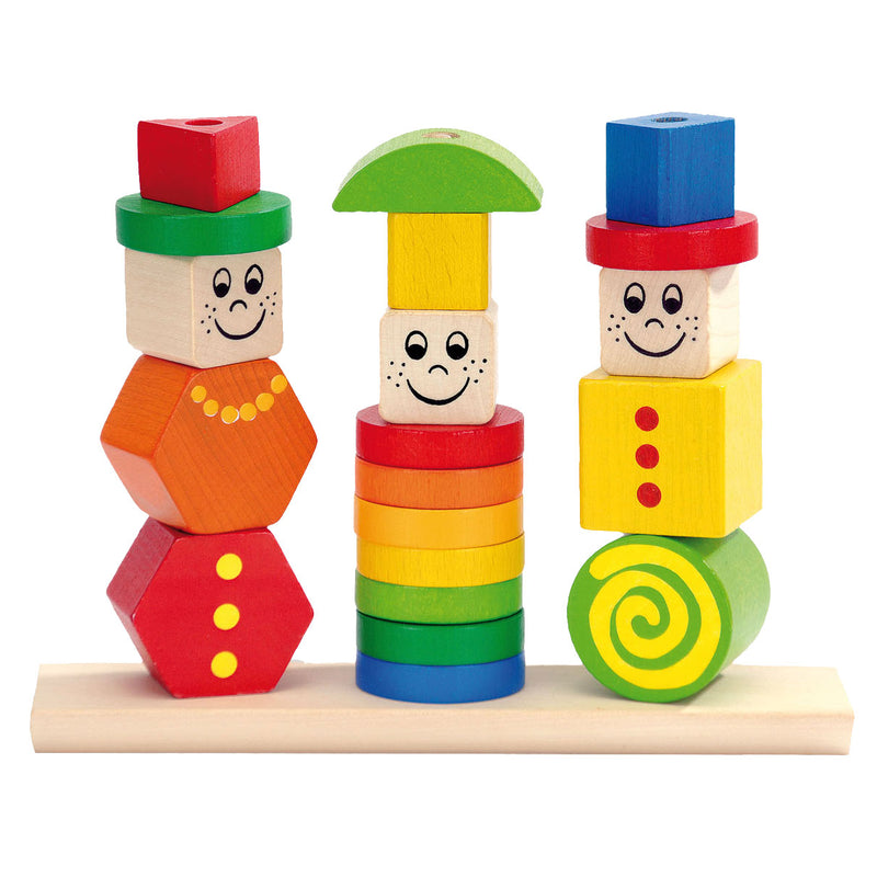 Load image into Gallery viewer, Eichhorn heros - figure stacking puzzle 21pcs