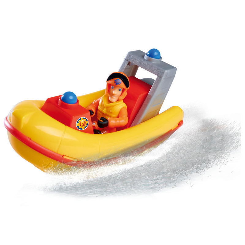 Load image into Gallery viewer, Simba brandweerman sam reddingsboot met speelfiguur elvis