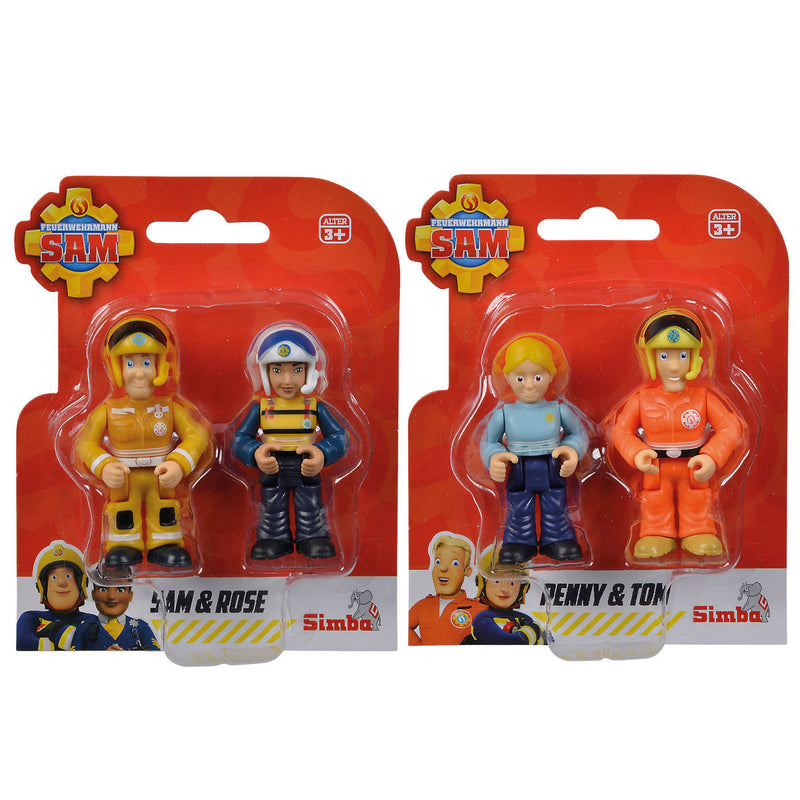 Load image into Gallery viewer, Simba brandweerman sam speelfiguren, 2st.