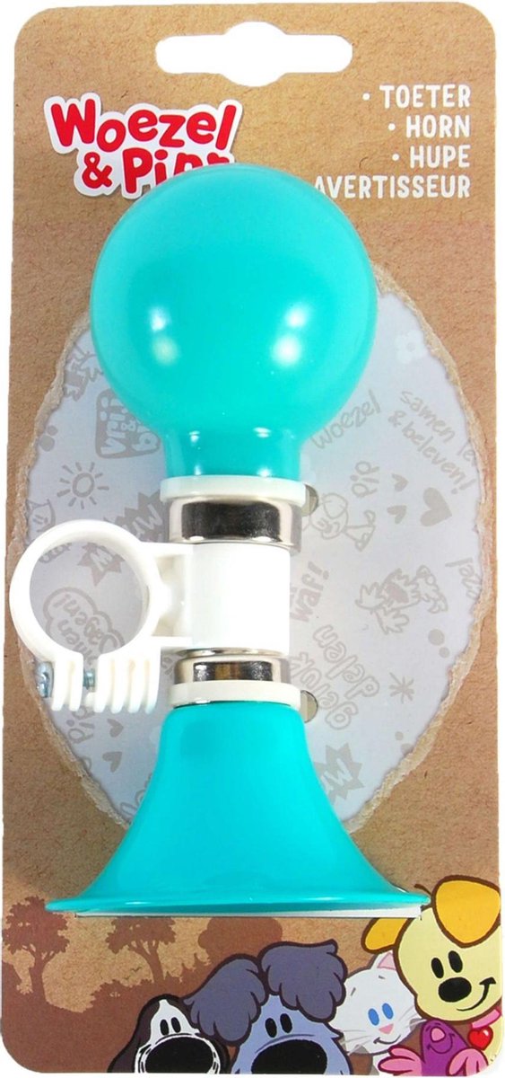 Load image into Gallery viewer, Woezel Pip Fietstoeter - Kinderen - Mint Blauw