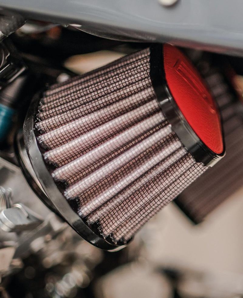 Load image into Gallery viewer, Dna sport luchtfilter leather top sport air filter 100 x 75mm brown