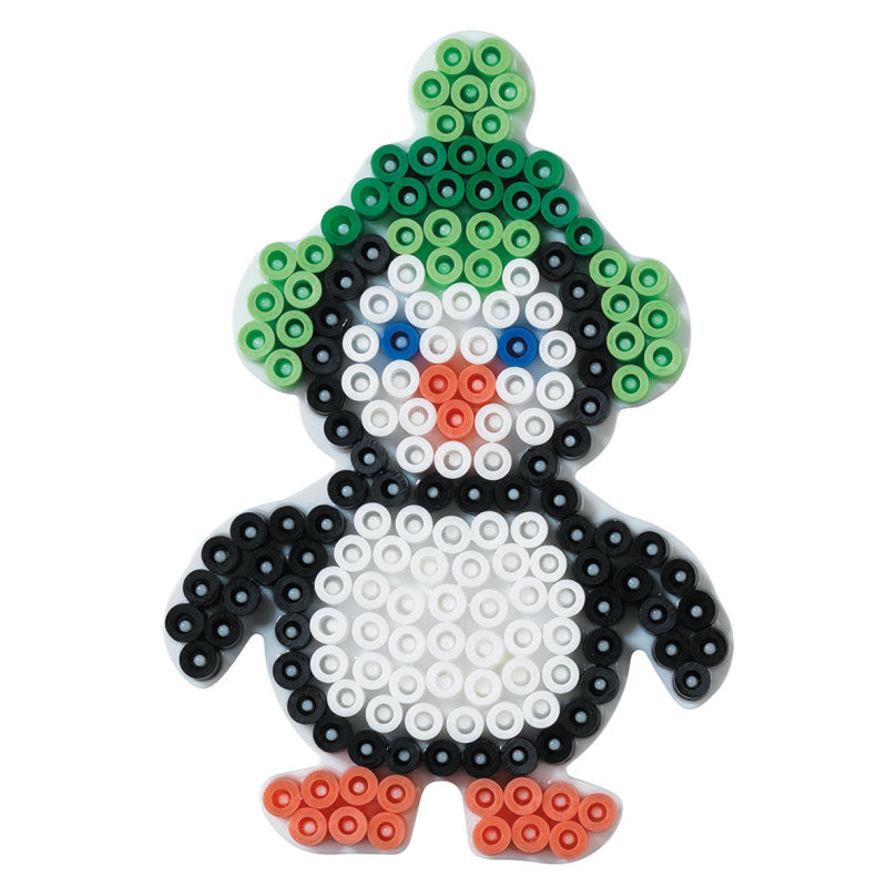 Load image into Gallery viewer, Hama strijkkralenbordje - pinguin