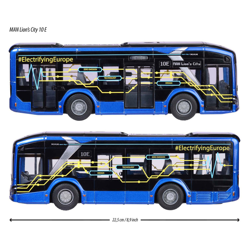 Load image into Gallery viewer, Majorette man lion's city 10 e bus