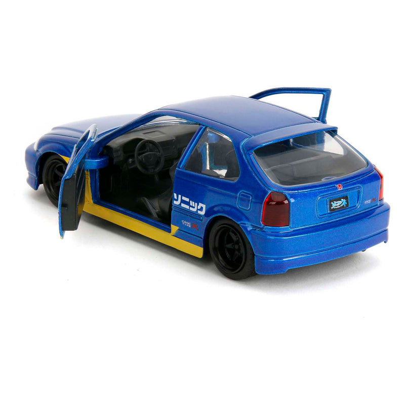 Load image into Gallery viewer, Jada toys jada sonic 1997 honda civic type-r 1:33