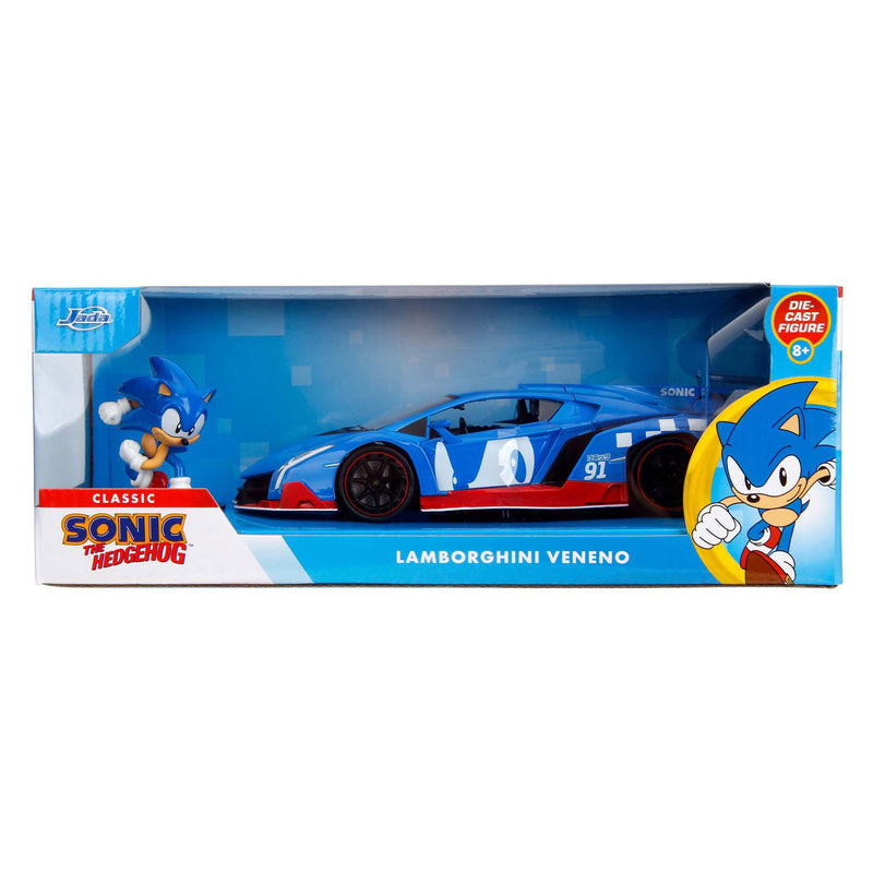 Load image into Gallery viewer, Jada toys - sonic lamborghini veneno 1:24 - 9335433314r00