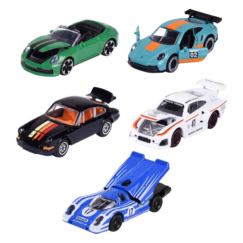 Load image into Gallery viewer, Majorette porsche set, 5dlg.