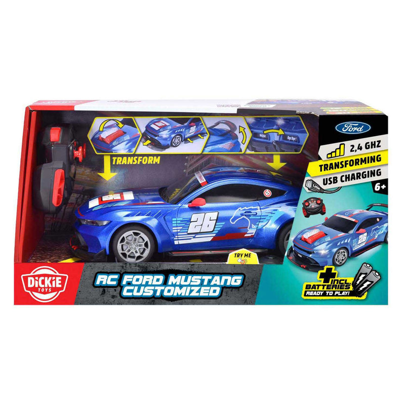 Load image into Gallery viewer, Dickie simba toys - rc ford mustang customized, try me, rtr - 201105014