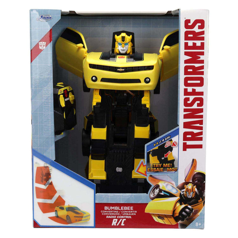 Load image into Gallery viewer, Jada transformers rc converting bumblebee