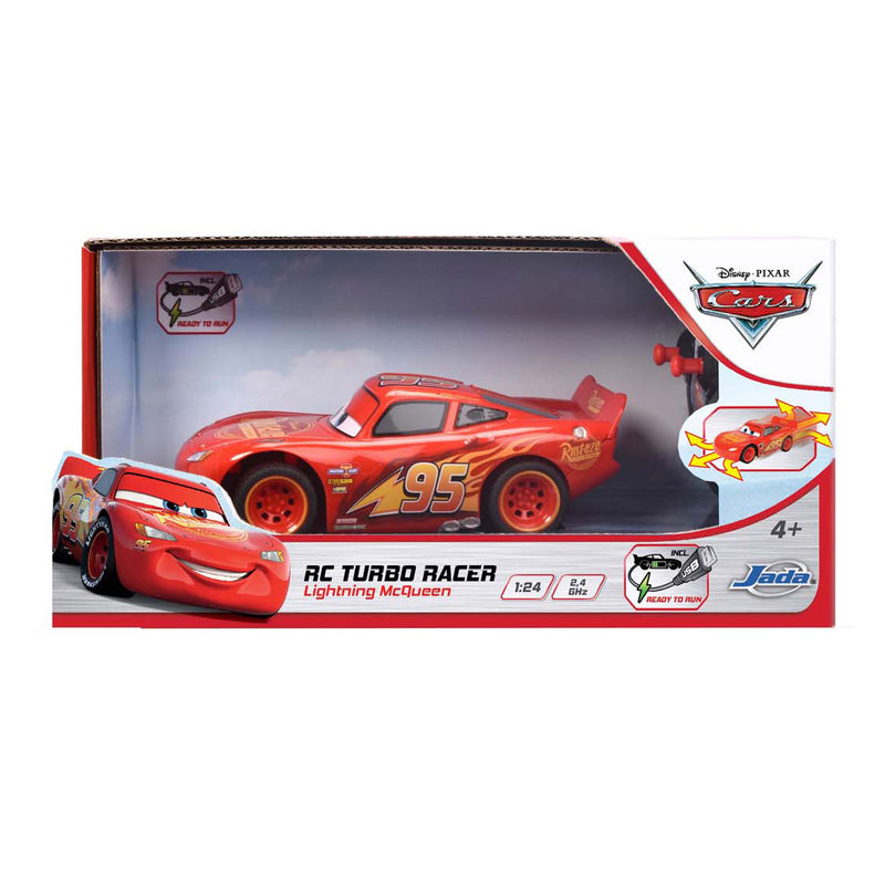 Load image into Gallery viewer, Dickie rc cars 3 lightning mcqueen turbo racer