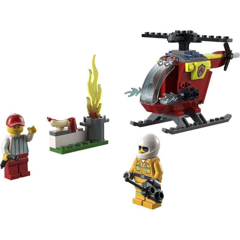Afbeelding laden in galerijviewer, Lego City 60318 Brandweerhelikopter
