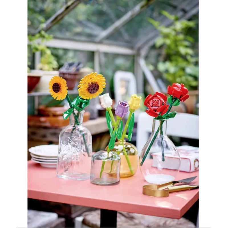 Load image into Gallery viewer, Lego icons 40524 botanical flowers sunflowers