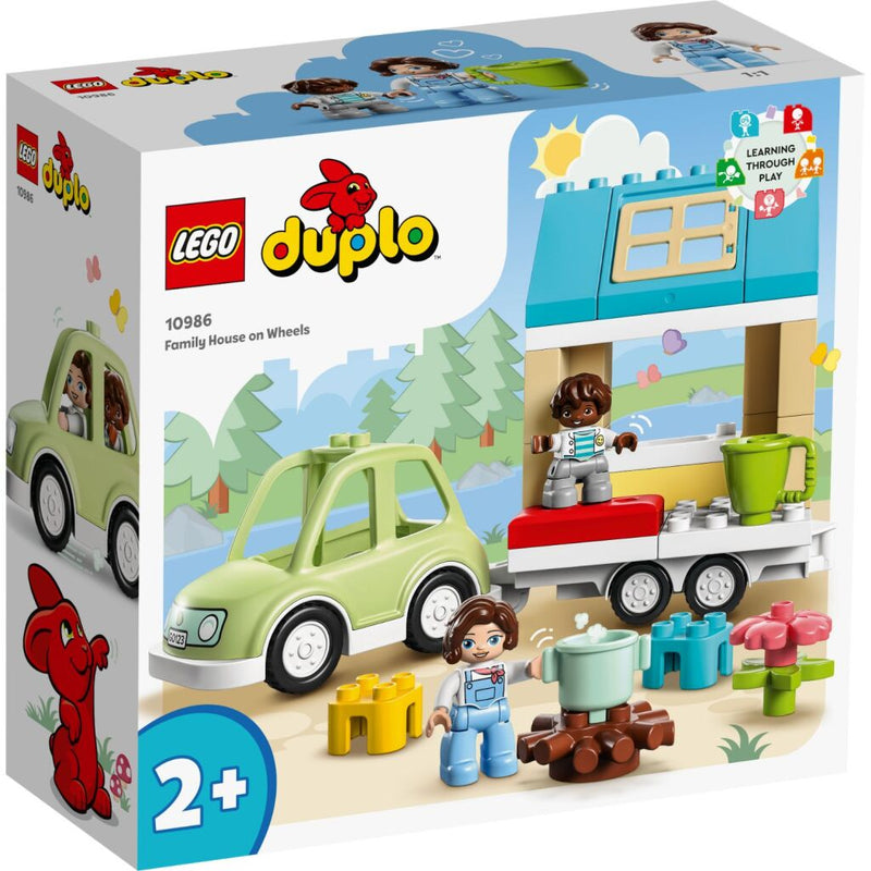 Load image into Gallery viewer, Lego duplo 10986 familiehuis op wielen