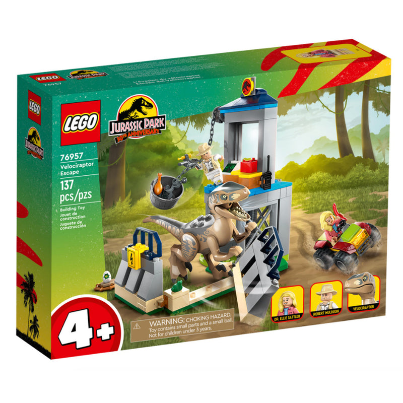 Load image into Gallery viewer, Lego Jurassic World 76957 Velociraptor Ontsnapping