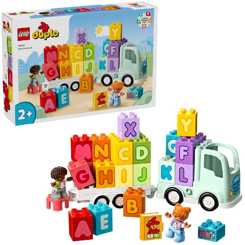 Load image into Gallery viewer, Lego duplo 10421 alfabetvrachtwagen