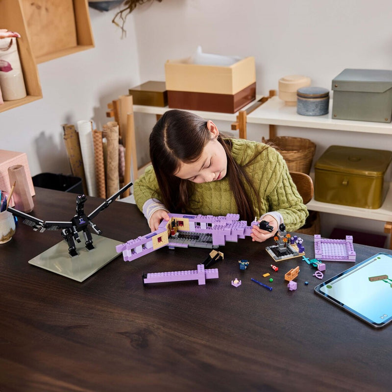 Load image into Gallery viewer, Lego 21264 minecraft de enderdraak en end-schip