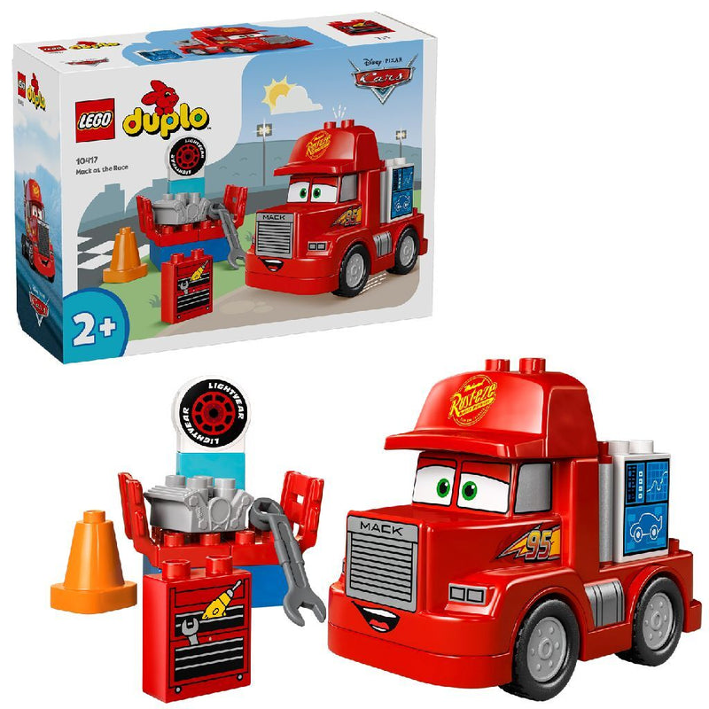 Load image into Gallery viewer, Lego duplo 10417 disney cars mack at the race
