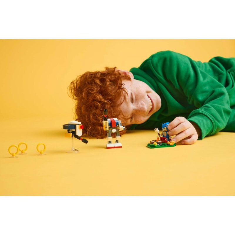 Load image into Gallery viewer, Lego sonic the hedgehog 77001 sonics krachtmeting bij het kampvuur