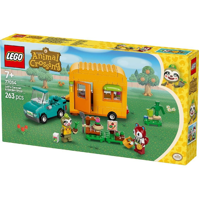 Load image into Gallery viewer, Lego animal crossing 77054 leifs caravan en winkel