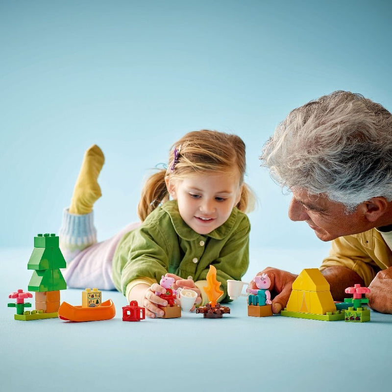 Afbeelding laden in galerijviewer, Lego duplo 10452 peppa pig kampeertrip