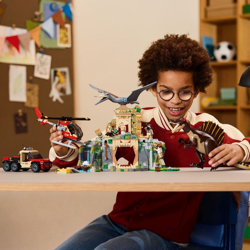 Load image into Gallery viewer, Lego jurassic world 76976 spinosaurus en quetzalcoatlus luchtmissie