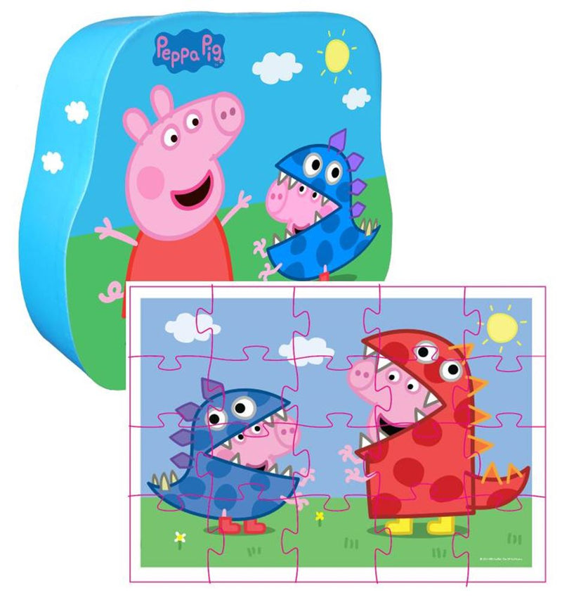 Load image into Gallery viewer, Peppa pig puzzel peppa george 24 stuk