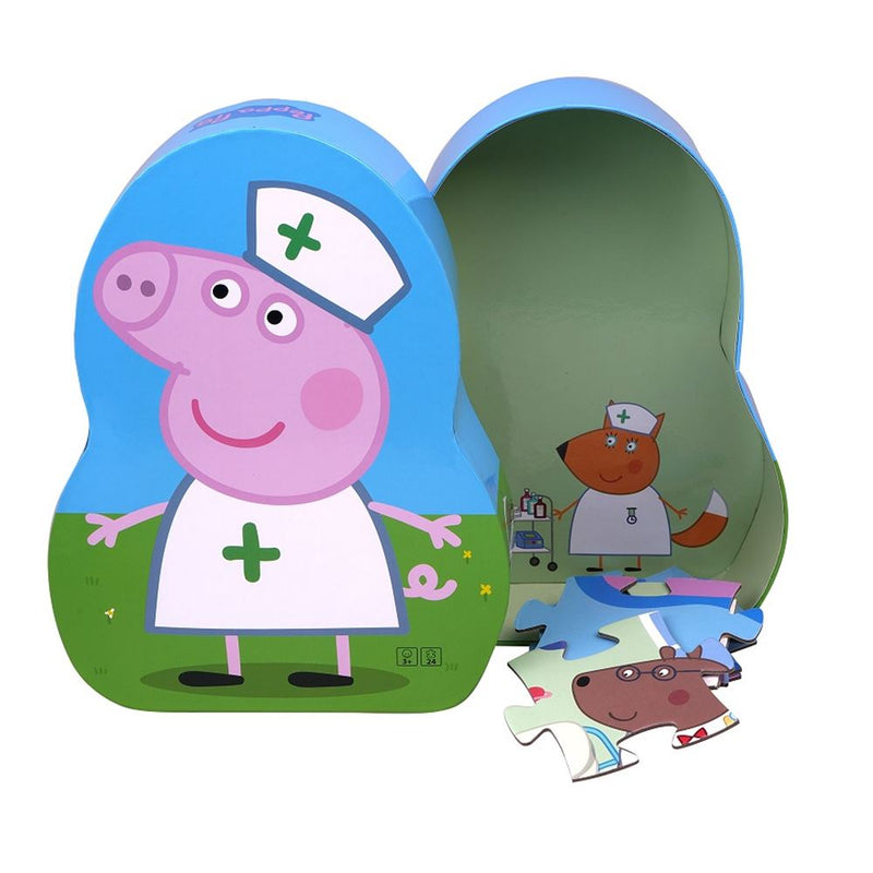 Load image into Gallery viewer, Puzzel peppa pig verpleegster. 24 stukje