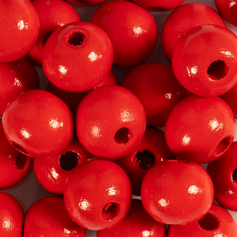 Afbeelding laden in galerijviewer, Https: www.cchobby.nl houten-kralen-d-12-mm-gatgrootte-3-mm-rood-50-stuk-44-gr-1-doos