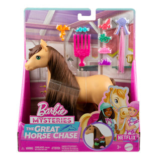 Load image into Gallery viewer, Barbie mysteries the great horse chase - paard tornado