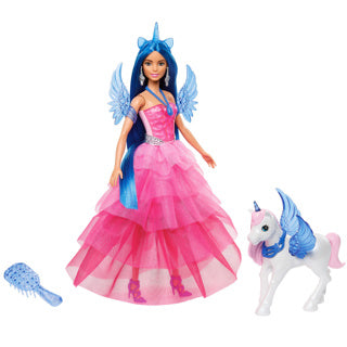 Load image into Gallery viewer, Barbie 65 jaar a touch of magic - eenhoorn pop - pop