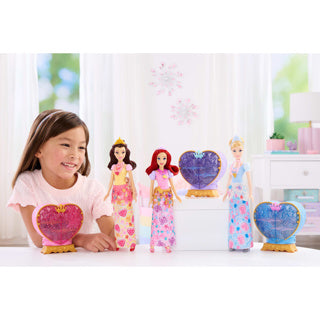 Load image into Gallery viewer, Mattel disney prinses jewel reveal - ariël modepop met 8 verrassingen